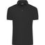 Men's Mercerised Polo Slim Fit - Slim-Fit Polo in Premiumqualität [Gr. S] (black) (Art.-Nr. CA305941)