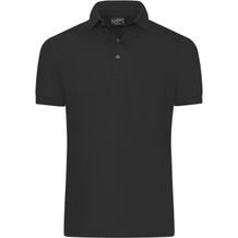 Men's Mercerised Polo Slim Fit - Slim-Fit Polo in Premiumqualität [Gr. S] (black) (Art.-Nr. CA305941)