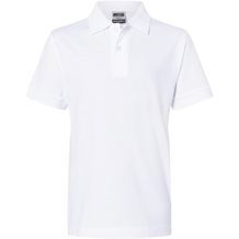 Classic Polo Junior - Hochwertiges Polohemd mit Armbündchen [Gr. XXL] (white) (Art.-Nr. CA306015)