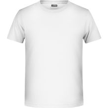 Boys' Basic-T - T-Shirt für Kinder in klassischer Form [Gr. L] (white) (Art.-Nr. CA306598)