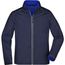 Men's Zip-Off Softshell Jacket - 2 in 1 Jacke mit abzippbaren Ärmeln [Gr. S] (navy/royal) (Art.-Nr. CA307481)