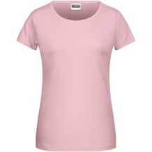 Ladies' Basic-T - Damen T-Shirt in klassischer Form [Gr. S] (soft-pink) (Art.-Nr. CA308352)