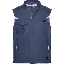 Craftsmen Softshell Vest - Professionelle Softshellweste mit warmem Innenfutter [Gr. 5XL] (navy/navy) (Art.-Nr. CA309168)