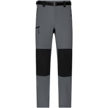 Men's Trekking Pants - Bi-elastische Outdoorhose in sportlicher Optik [Gr. XL] (carbon/black) (Art.-Nr. CA309713)