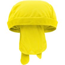Functional Bandana Hat - Atmungsaktives Kopftuch, im Nacken zu binden [Gr. one size] (Yellow) (Art.-Nr. CA310049)