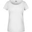 Ladies'-T - T-Shirt mit trendigem Rollsaum [Gr. M] (white) (Art.-Nr. CA311375)