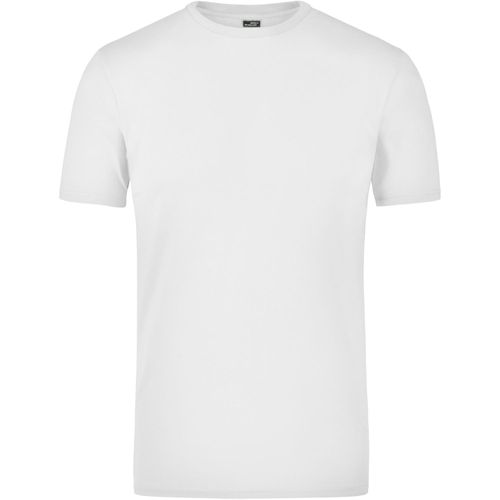 Elastic-T - T-Shirt mit Elasthan [Gr. M] (Art.-Nr. CA311522) - Weicher Elastic-Single Jersey
Gekämmte,...