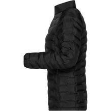 Ladies' Modern Padded Jacket - Leichte, modische Steppjacke aus recyceltem Polyester [Gr. M] (schwarz) (Art.-Nr. CA312013)