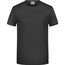 Men's-T - T-Shirt mit trendigem Rollsaum [Gr. XL] (black) (Art.-Nr. CA312789)