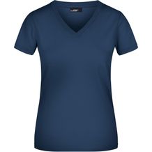 Ladies' V-T - Tailliertes Damen T-Shirt [Gr. XXL] (navy) (Art.-Nr. CA315010)