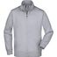 Men's Jacket - Sweatjacke aus formbeständiger Sweat-Qualität [Gr. L] (grey-heather) (Art.-Nr. CA315333)