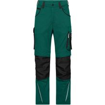 Workwear Pants Slim Line  - Spezialisierte Arbeitshose in schmalerer Schnittführung mit funktionellen Details [Gr. 102] (dark-green/black) (Art.-Nr. CA317721)