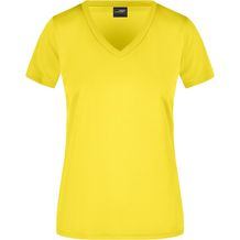 Ladies' Active-V - Funktions T-Shirt für Freizeit und Sport [Gr. 3XL] (Yellow) (Art.-Nr. CA318537)