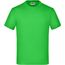Junior Basic-T - Kinder Komfort-T-Shirt aus hochwertigem Single Jersey [Gr. M] (lime-green) (Art.-Nr. CA319261)