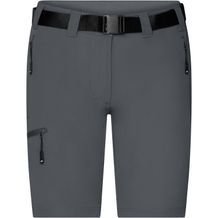 Ladies' Trekking Shorts - Bi-elastische kurze Outdoorhose [Gr. M] (carbon) (Art.-Nr. CA319263)