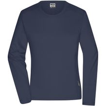 Ladies' Workwear-Longsleeve-T - Strapazierfähiges und pflegeleichtes Langarm Shirt [Gr. XL] (navy) (Art.-Nr. CA319605)