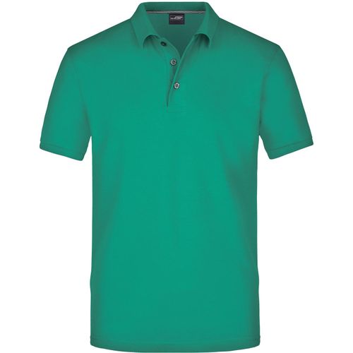 Men's Pima Polo - Poloshirt in Premiumqualität [Gr. L] (Art.-Nr. CA319817) - Sehr feine Piqué-Qualität aus hochwert...