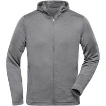 Men's Sports Zip Hoody - Modische Kapuzenjacke aus 100% recyceltem Polyester für Sport und Freizeit [Gr. XXL] (light-melange) (Art.-Nr. CA320917)