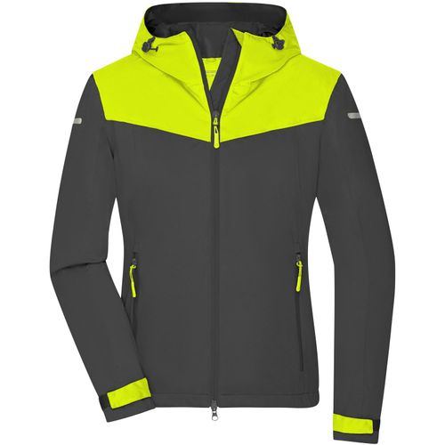 Ladies' Allweather Jacket - Leichte, gefütterte Outdoor Softshelljacke für extreme Wetterbedingungen [Gr. S] (Art.-Nr. CA321641) - Funktionsmaterial aus recyceltem Polyest...