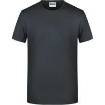 Men's Basic-T - Herren T-Shirt in klassischer Form [Gr. M] (black) (Art.-Nr. CA323104)