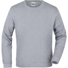 Basic Sweat - Klassisches Sweatshirt aus French-Terry [Gr. M] (grey-heather) (Art.-Nr. CA323170)