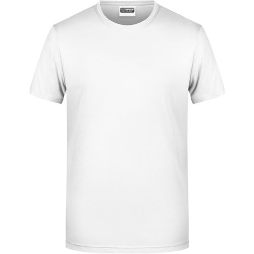 Men's Basic-T - Herren T-Shirt in klassischer Form [Gr. XL] (Art.-Nr. CA323630) - 100% gekämmte, ringgesponnene BIO-Baumw...