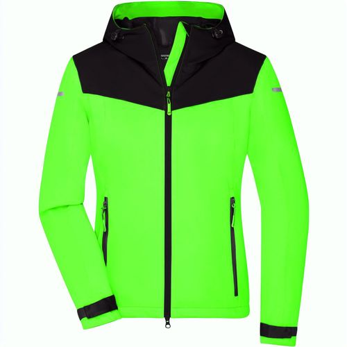 Ladies' Allweather Jacket - Leichte, gefütterte Outdoor Softshelljacke für extreme Wetterbedingungen [Gr. L] (Art.-Nr. CA324184) - Funktionsmaterial aus recyceltem Polyest...
