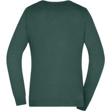 Ladies' V-Neck Pullover - Klassischer Baumwoll-Pullover [Gr. XS] (forest-green) (Art.-Nr. CA325366)