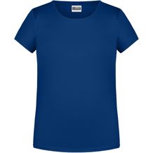 Girls' Basic-T - T-Shirt für Kinder in klassischer Form [Gr. XL] (dark-royal) (Art.-Nr. CA325589)