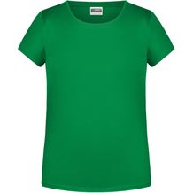 Girls' Basic-T - T-Shirt für Kinder in klassischer Form [Gr. L] (fern-green) (Art.-Nr. CA325773)