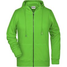 Ladies' Zip Hoody - Sweatjacke mit Kapuze und Reißverschluss [Gr. XS] (lime-green) (Art.-Nr. CA326802)