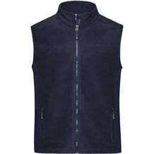 Men's Workwear Fleece Vest - Strapazierfähige Fleeceweste im Materialmix [Gr. 6XL] (navy/navy) (Art.-Nr. CA326931)