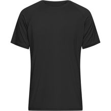 Men's Sports-T - Funktionsshirt aus recyceltem Polyester für Sport und Fitness [Gr. S] (black) (Art.-Nr. CA327205)