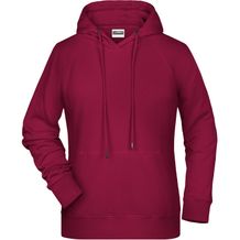 Ladies' Hoody - Kapuzensweat mit Raglanärmeln [Gr. 3XL] (wine) (Art.-Nr. CA327322)