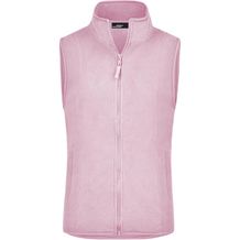 Girly Microfleece Vest - Leichte Weste aus Microfleece [Gr. S] (light-pink) (Art.-Nr. CA327394)