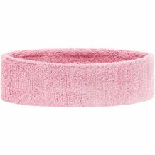 Terry Headband - Frottee Stirnband für Sport und Freizeit (light-pink) (Art.-Nr. CA327799)