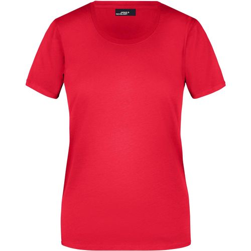 Ladies' Basic-T - Leicht tailliertes T-Shirt aus Single Jersey [Gr. XXL] (Art.-Nr. CA329633) - Gekämmte, ringgesponnene Baumwolle
Rund...