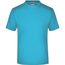 Round-T Medium (150g/m²) - Komfort-T-Shirt aus Single Jersey [Gr. M] (Turquoise) (Art.-Nr. CA329657)