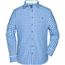 Men's Traditional Shirt - Damenbluse und Herrenhemd im klassischen Trachtenlook [Gr. 3XL] (royal/white) (Art.-Nr. CA330506)