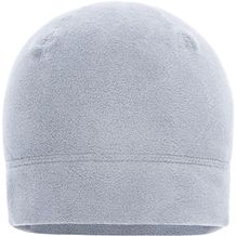 Microfleece Cap - Fleecemütze mit zierenden Flachnähten (light-grey) (Art.-Nr. CA330661)
