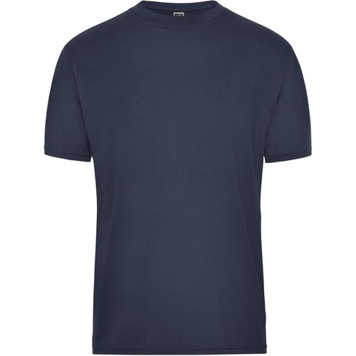 Men's BIO Workwear T-Shirt - Strapazierfähiges und pflegeleichtes T-Shirt [Gr. XXL] (Art.-Nr. CA330960) - Materialmix aus gekämmter, ringgesponne...