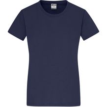 Ladies' Slim Fit-T - Figurbetontes Rundhals-T-Shirt [Gr. XL] (navy) (Art.-Nr. CA331208)