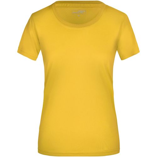 Ladies' Active-T - Funktions T-Shirt für Freizeit und Sport [Gr. 3XL] (Art.-Nr. CA331282) - Feiner Single Jersey
Necktape
Doppelnäh...