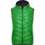 Ladies' Down Vest - Ultraleichte sportliche Daunenweste mit Kapuze [Gr. L] (green/carbon) (Art.-Nr. CA331744)