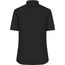 Ladies' Shirt Shortsleeve Micro-Twill - Klassisches Shirt in pflegeleichter Baumwollqualität [Gr. L] (black) (Art.-Nr. CA332624)