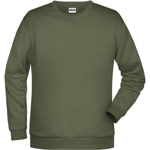 Men's Promo Sweat - Rundhals-Sweatshirt mit Raglanärmeln [Gr. XL] (Art.-Nr. CA333577) - Sweat-Qualität mit angerauter Innenseit...