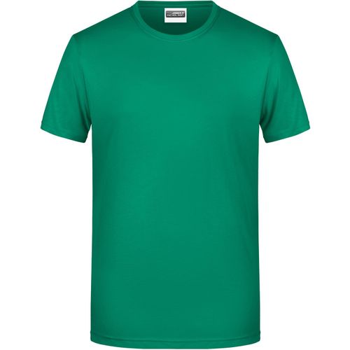 Men's Basic-T - Herren T-Shirt in klassischer Form [Gr. XXL] (Art.-Nr. CA333677) - 100% gekämmte, ringgesponnene BIO-Baumw...