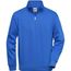 Workwear Half Zip Sweat - Sweatshirt mit Stehkragen und Reißverschluss [Gr. 5XL] (royal) (Art.-Nr. CA337587)