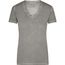 Ladies' Gipsy T-Shirt - Trendiges T-Shirt mit V-Ausschnitt [Gr. M] (grey) (Art.-Nr. CA338561)