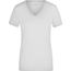 Ladies' Stretch V-T - T-Shirt aus weichem Elastic-Single-Jersey [Gr. XL] (white) (Art.-Nr. CA338594)